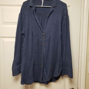 Free People Button Up